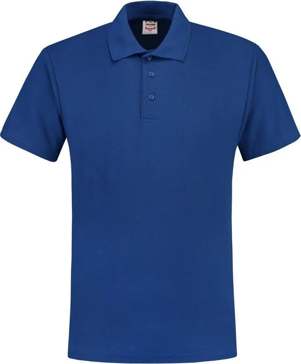 Tricorp Poloshirt 100% Katoen - XS - Koningsblauw