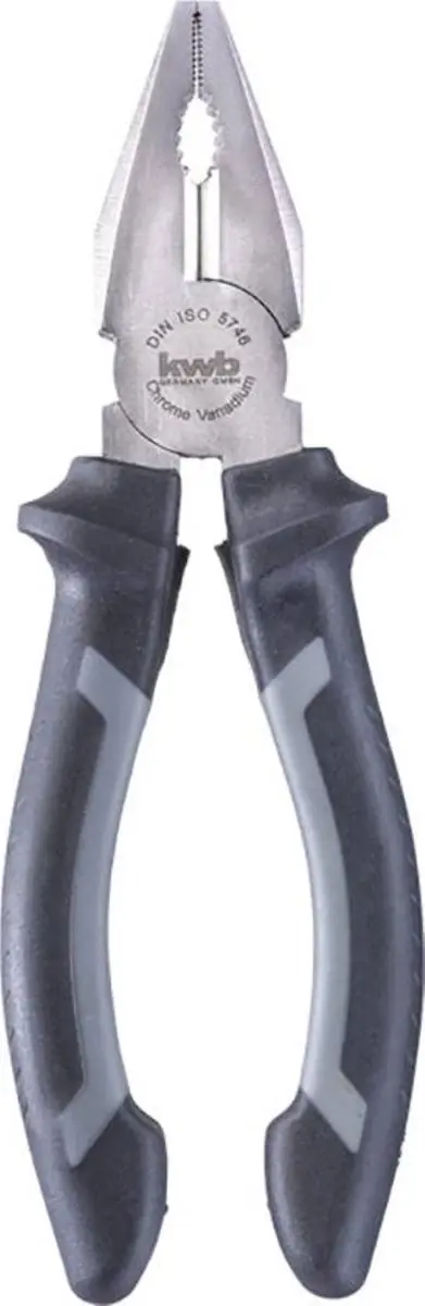 KWB Combinatietang 160mm Softgrip