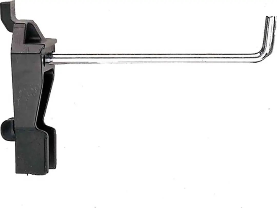 Raaco 110778 Gereedschapshaak Clip 3-75mm - 5 Stuks - Zwart/Zilver