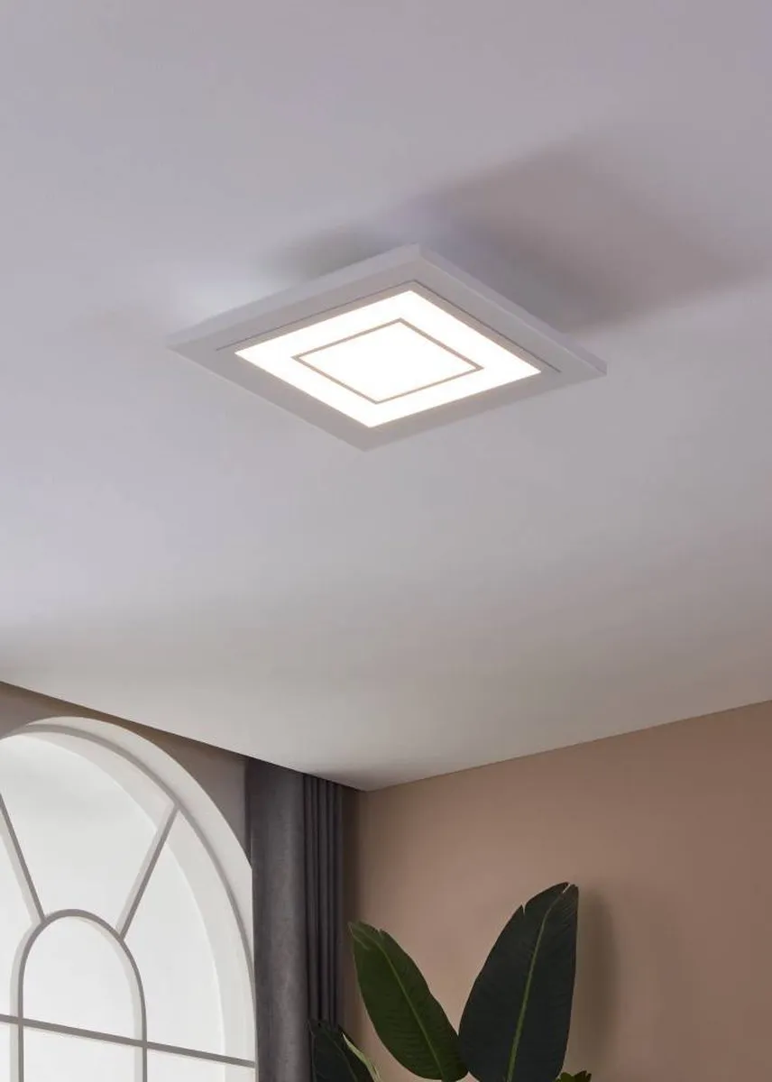 Eglo Albarca Plafondlamp LED 43,8cm - Wit - Dimbaar