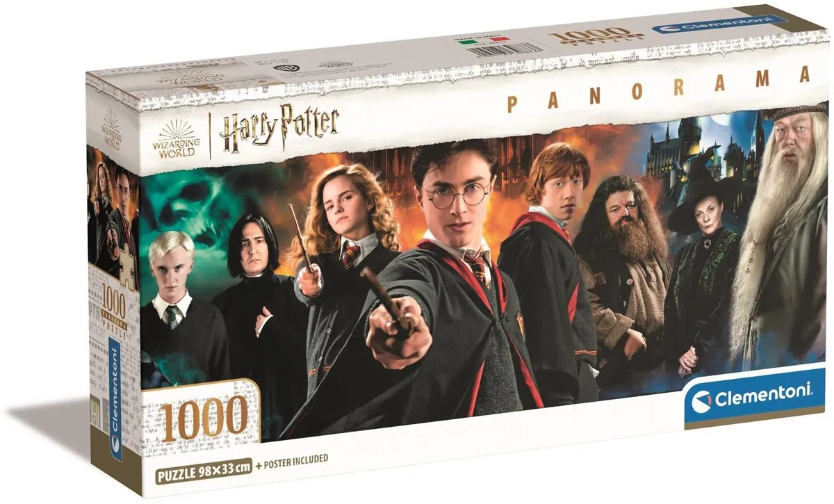 Clementoni Harry Potter Puzzel 1000 Stukken - Multicolor