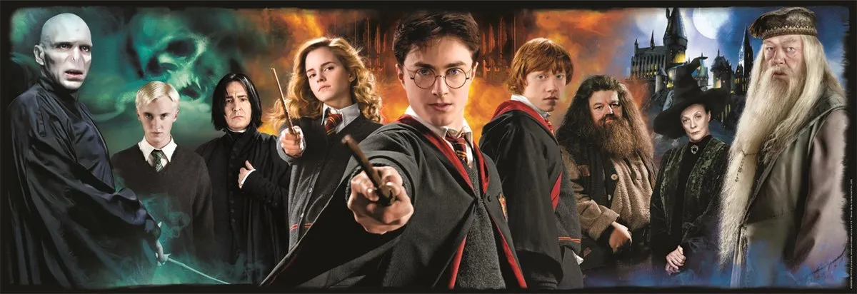 Clementoni Harry Potter Puzzel 1000 Stukken - Multicolor