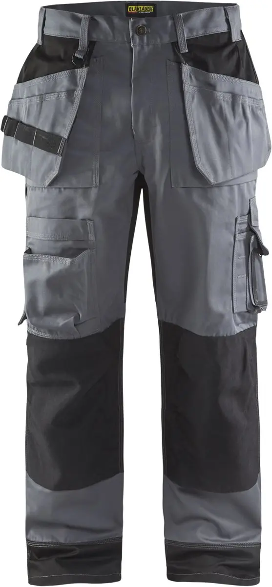 Blåkläder Werkbroek 1504-1860 - Grijs/Zwart - Maat 92