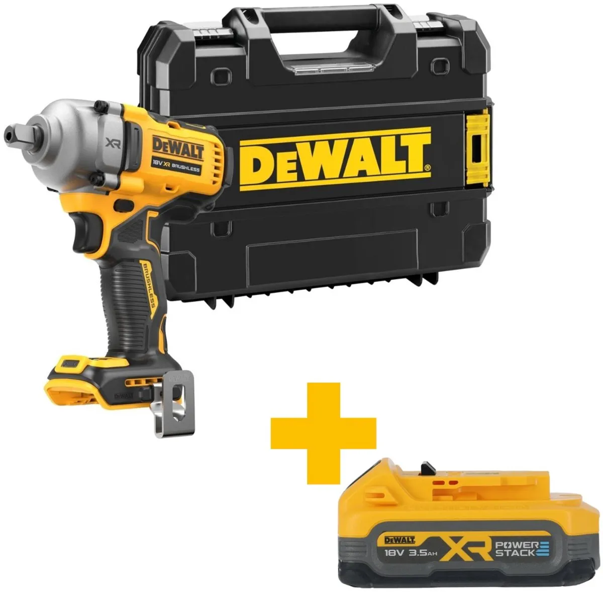 DeWalt DCF892NT Accu Slagmoersleutel 812Nm 18V - 4 Instellingen