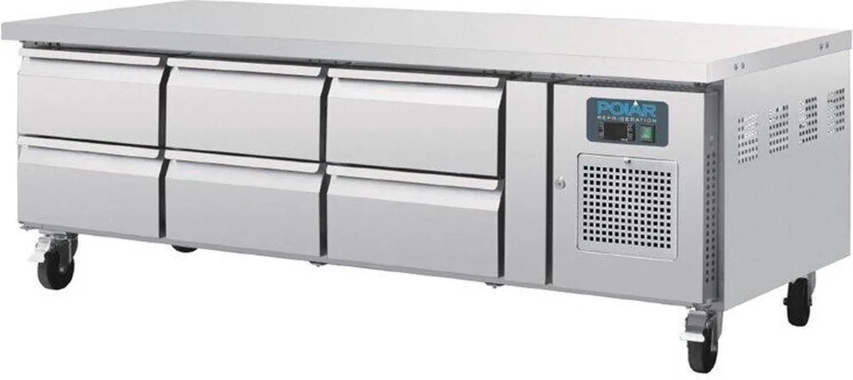 Polar GN Koelwerkbank DA465 - 6 Lades