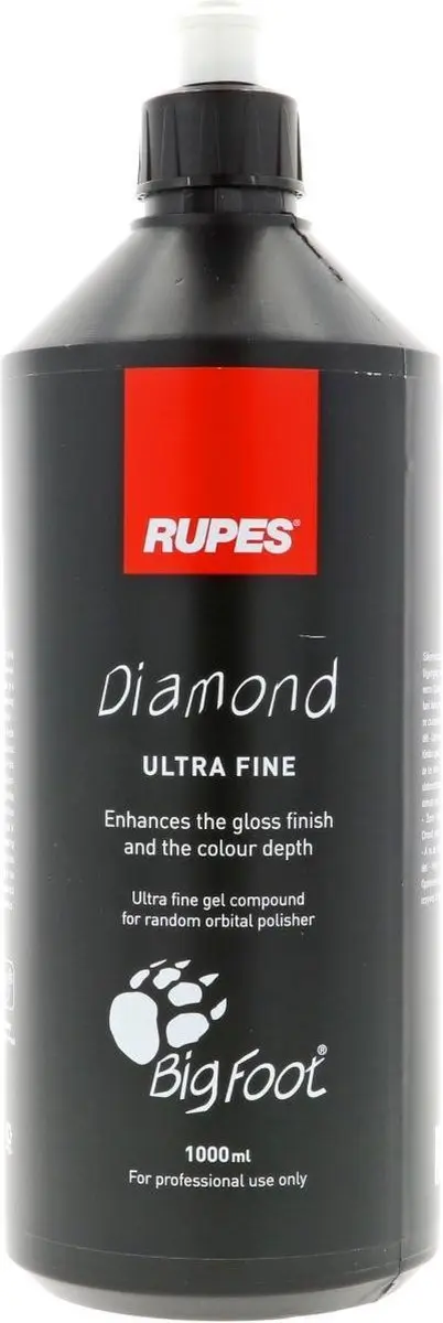Rupes Diamond Ultra Fine Gel Compound 1000ml