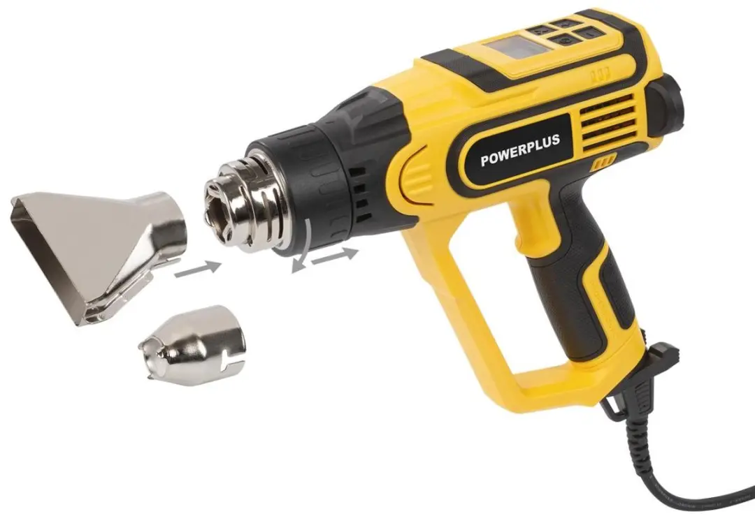 Powerplus POWX1026 Warmtepistool - 2300W - 6 standen