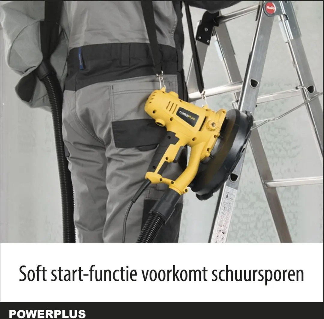 Powerplus POWX0478 Langnekschuurmachine 1220W - Ø225mm - 2300min-1