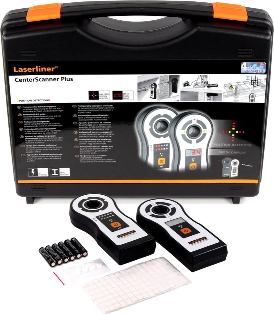 Laserliner CenterScanner Plus Boorhulp 075.300A