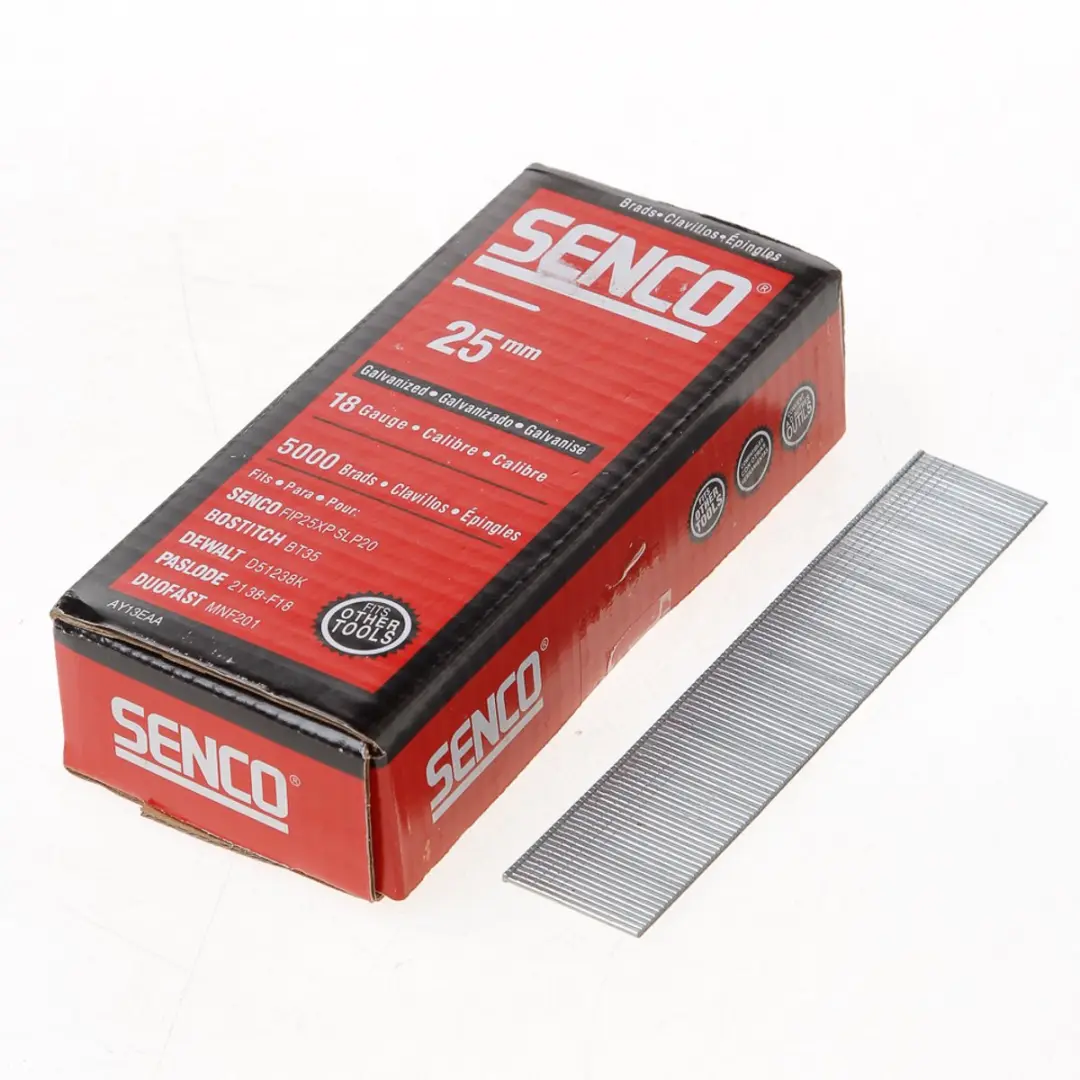 Senco AY13EAAP Bradnagels Glad 1,2x25mm - 5000 Stuks