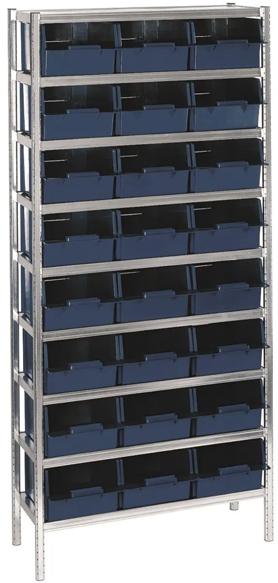 Raaco Rek met 25x Bakken 8-2000