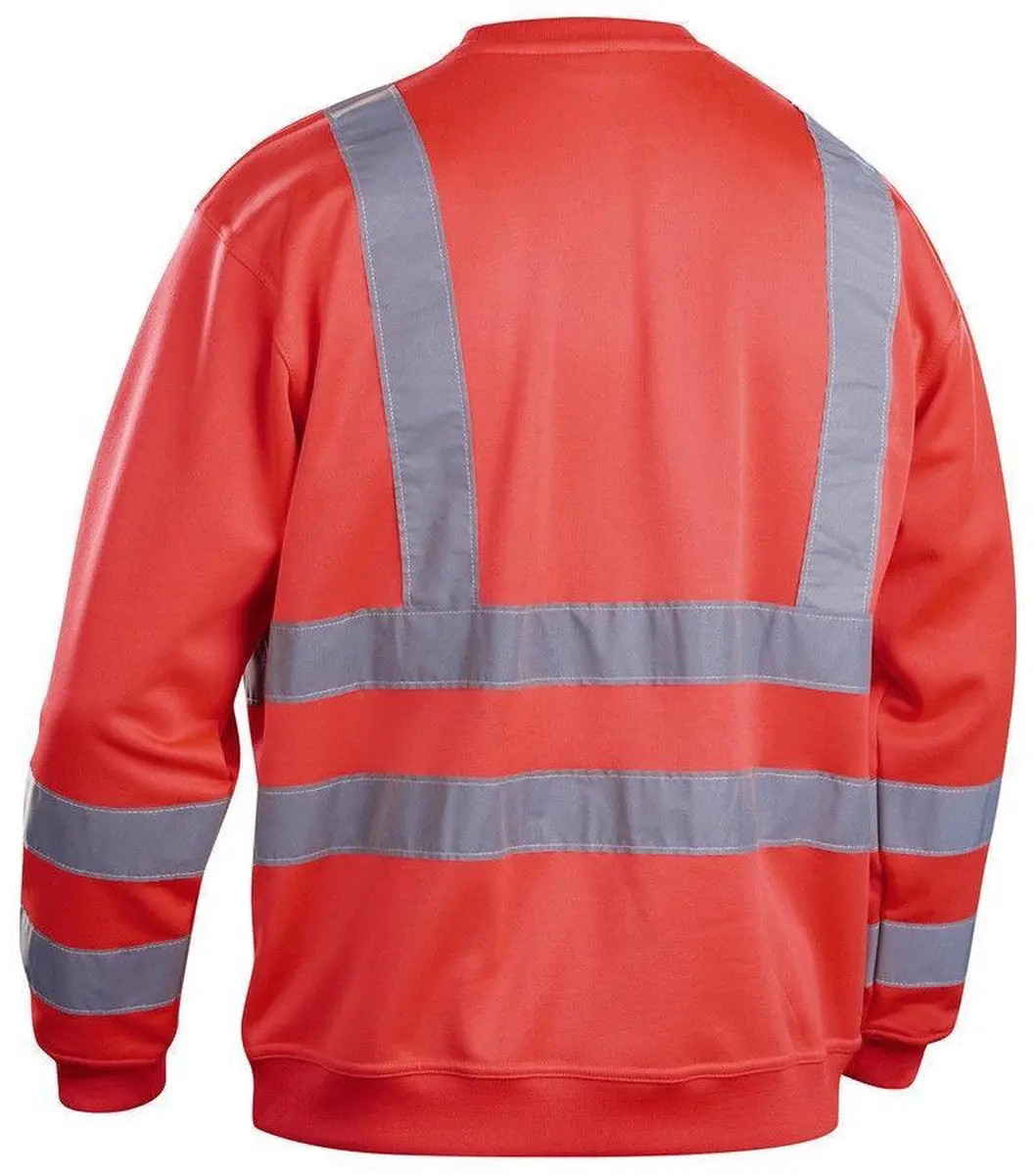 Blåkläder Sweatshirt High Vis 3341-1974 - 4XL - High Vis Rood