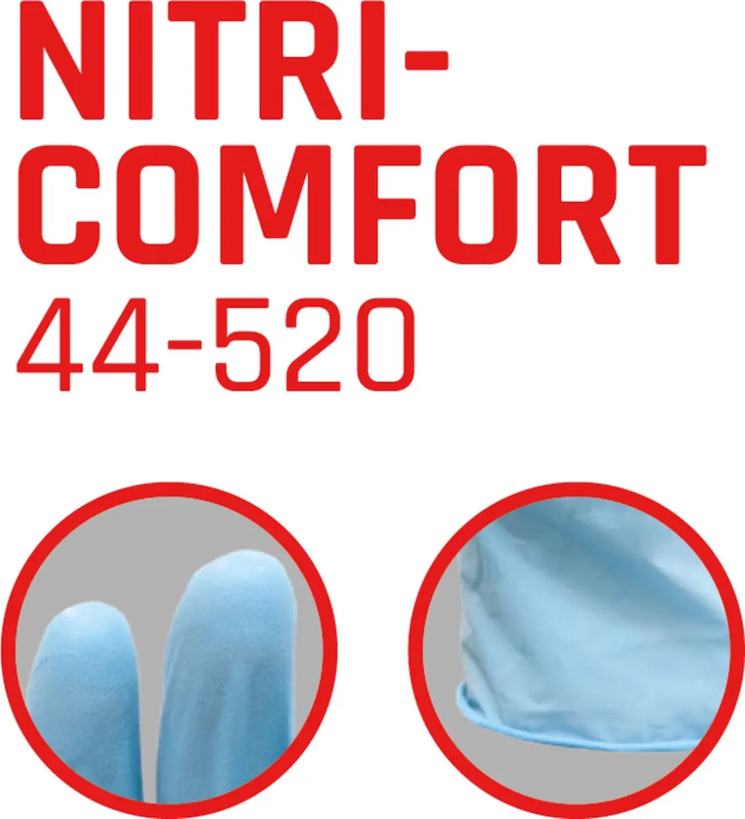 Oxxa M-Safe 4520 Nitril Onderzoekshandschoenen - XL - Blauw