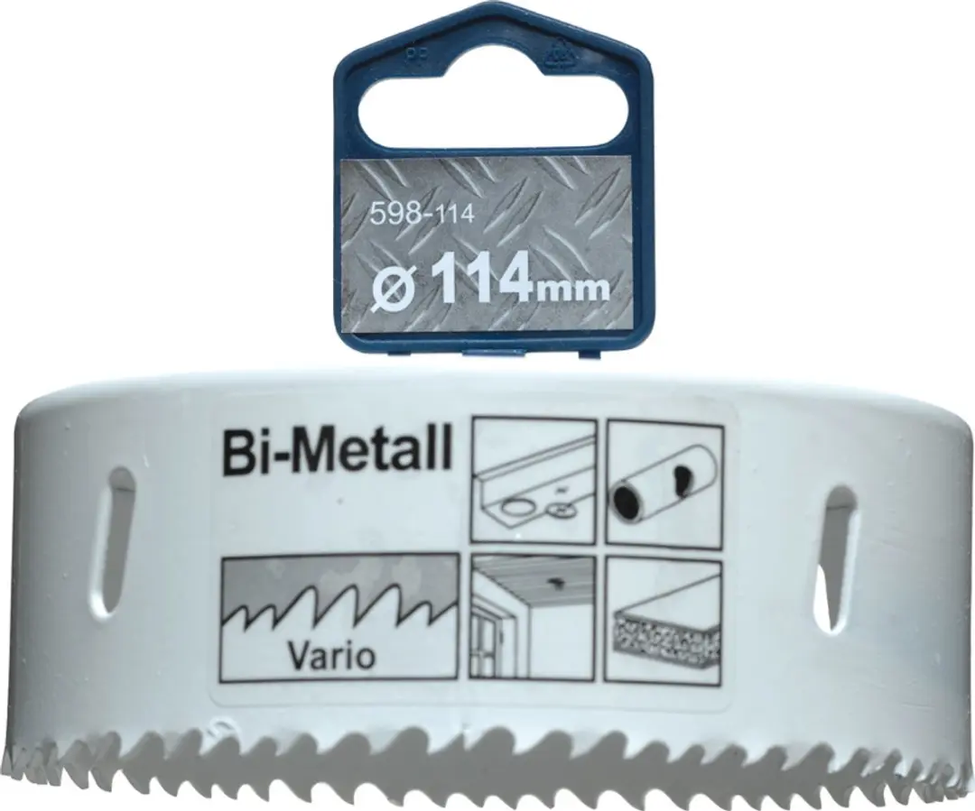 KWB Gatenzaag Bi-metaal HSS Ø114mm