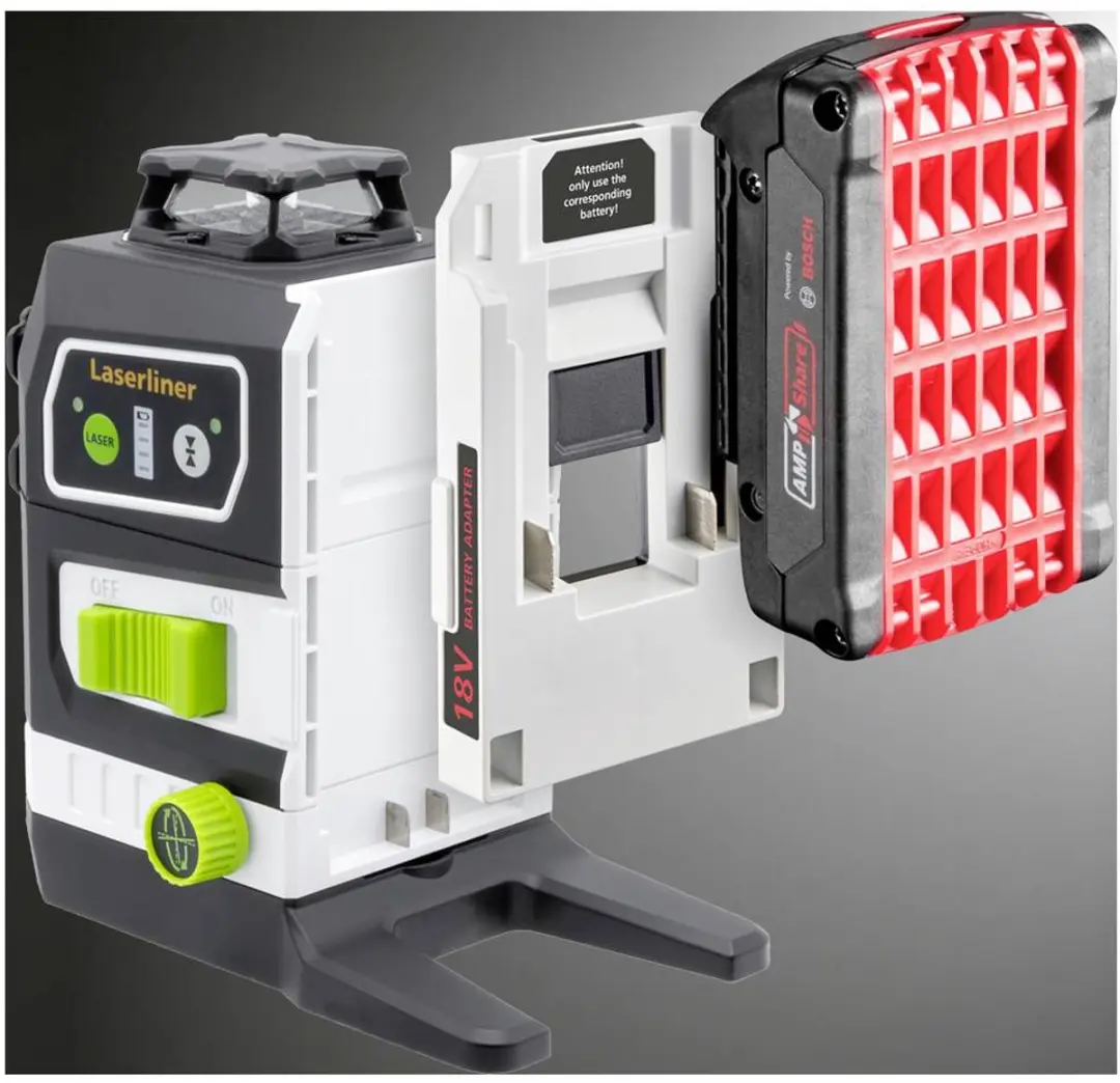 Laserliner 036.380.1 Batterijadapter - o.a. Bosch