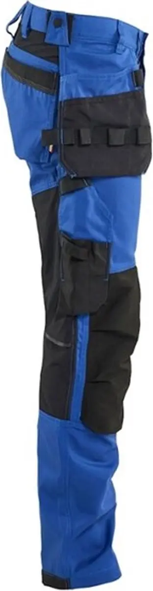 Blåkläder 1750 Werkbroek - 2-weg Stretch - Korenblauw/Zwart Maat 48