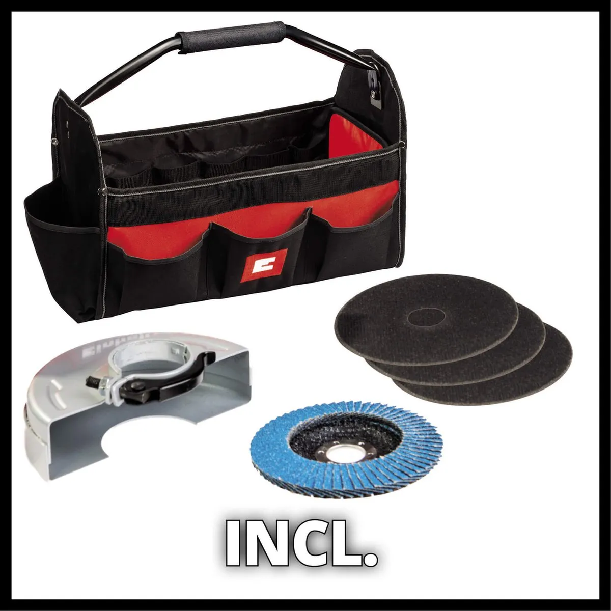 Einhell TC-AG 125/850 Haakse Slijper Kit - 850W - Ø125mm
