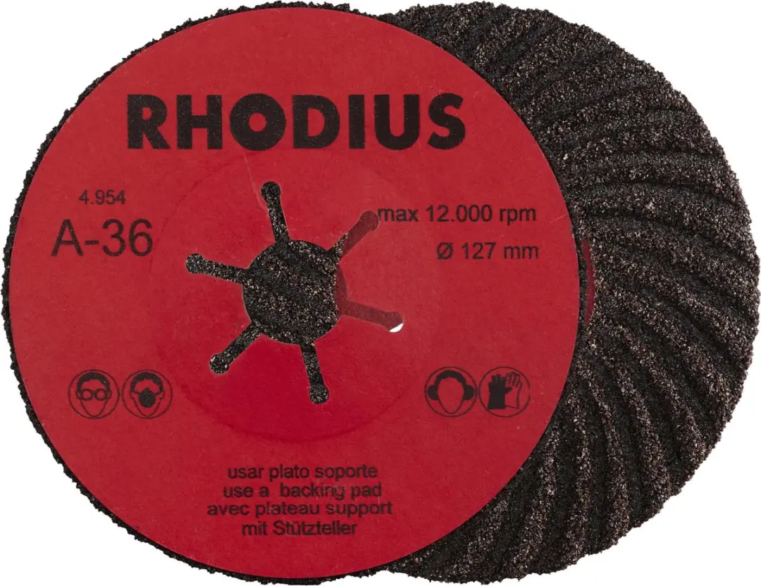 Rhodius A50140 Fiberschijf Afbraamschijf 36 Korrel