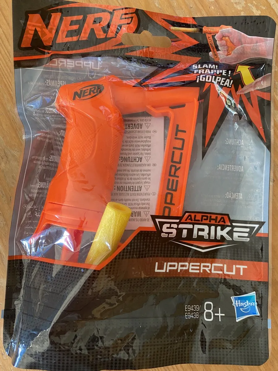 Nerf Alpha Strike Uppercut Pistool - Oranje