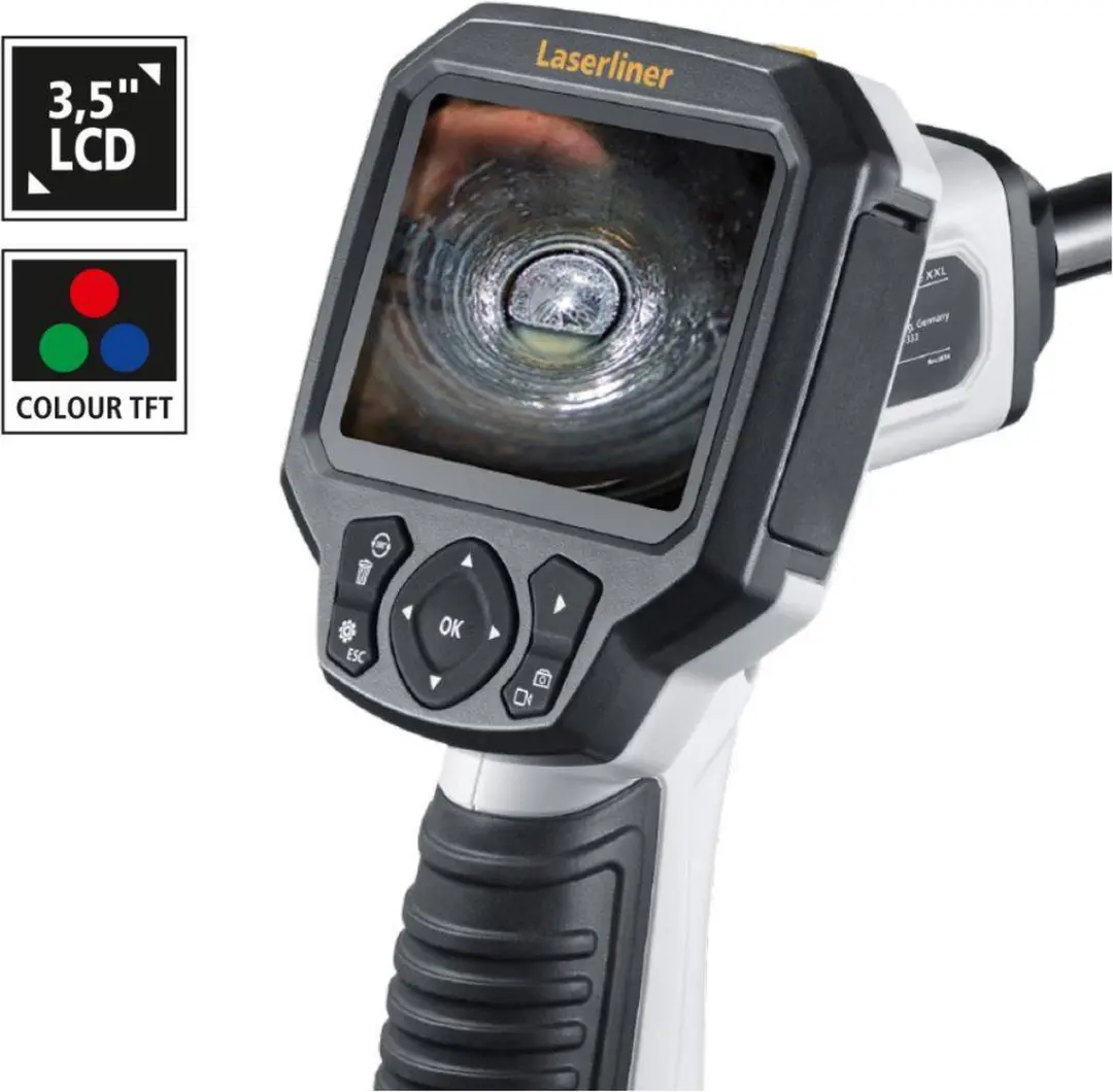 Laserliner VideoScope XXL Inspectiecamera - 9mm 5m - REC-functie
