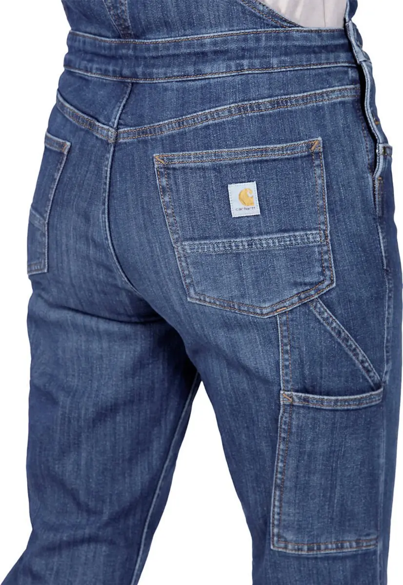Carhartt Rugged Flex Denim Overall - S - Blue Stone Wash