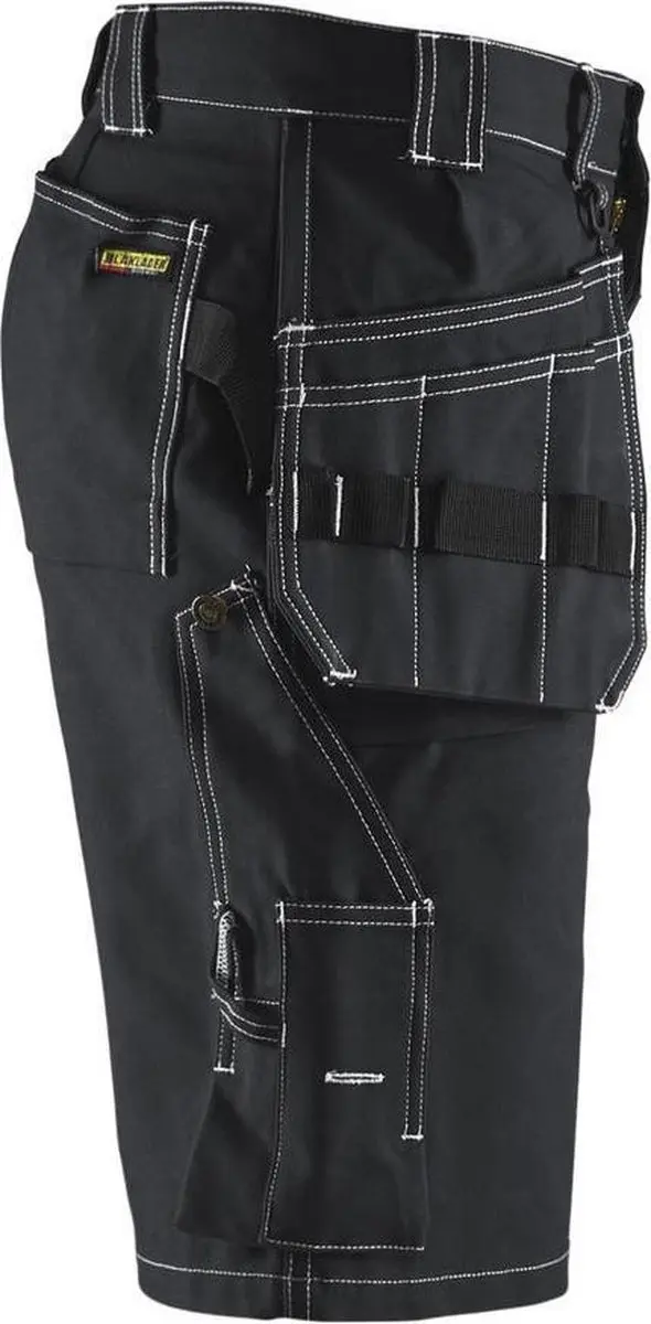Blåkläder Short 1534-1310 Werkbroek - Maat 62 - Zwart