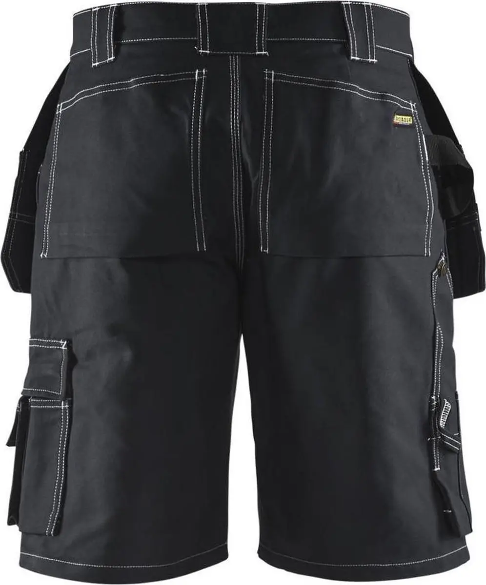 Blåkläder Short 1534-1310 Werkbroek - Maat 62 - Zwart - afbeelding 6 van 6