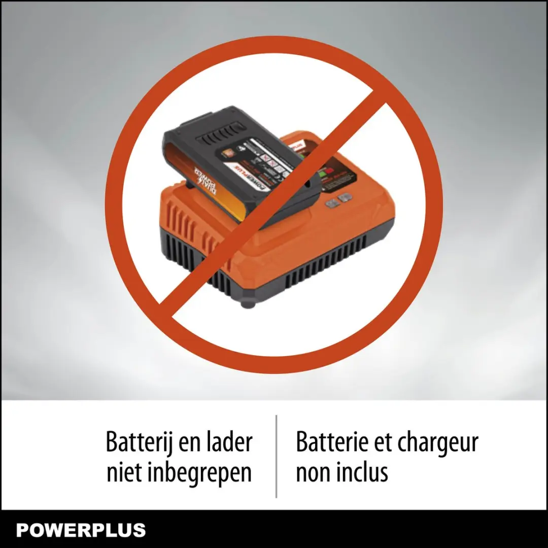 Powerplus Dual Power POWDPG75561 Accu Grasmaaier 340mm - 30L Opvangbak