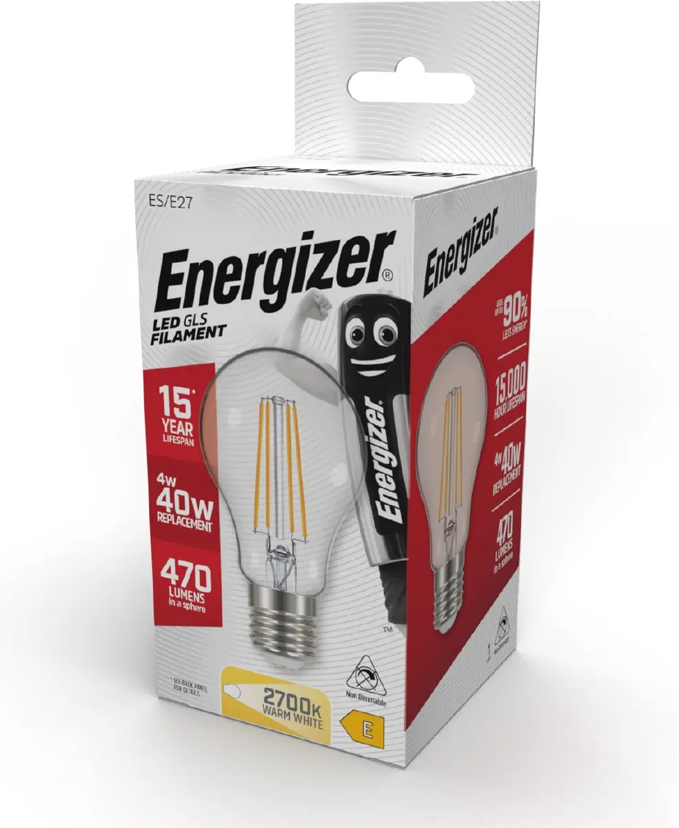Energizer E27 Ledlamp 5W Warmwit - Helder