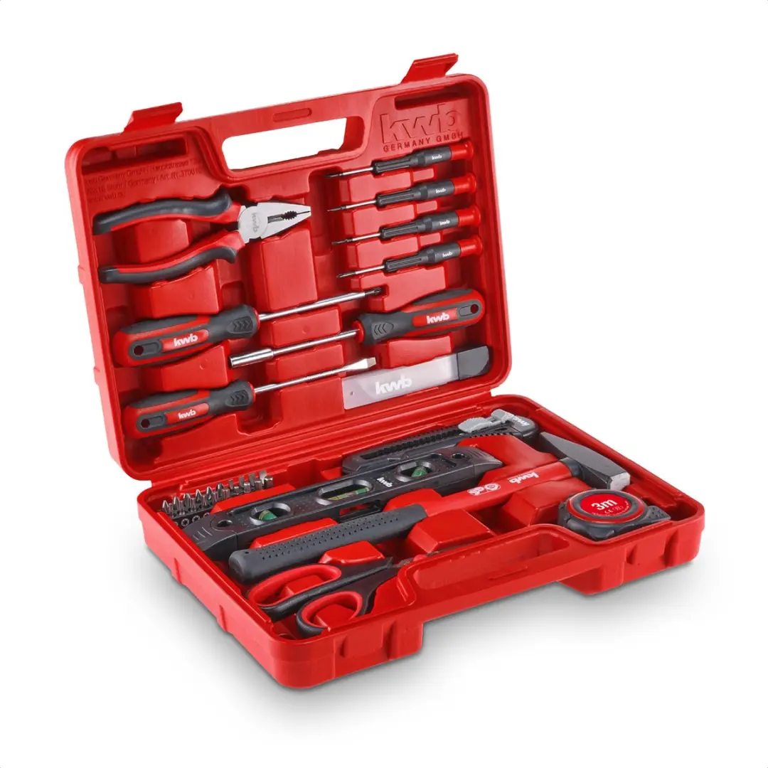 KWB Gereedschapskoffer met trolley 175-delig