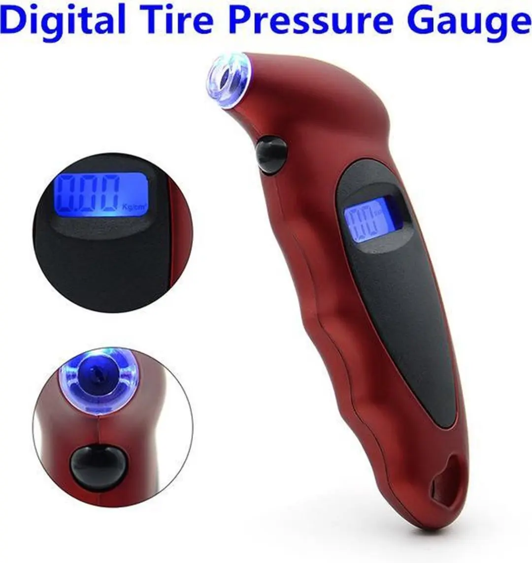RODAC Digitale Bandenspanningsmeter - Rood