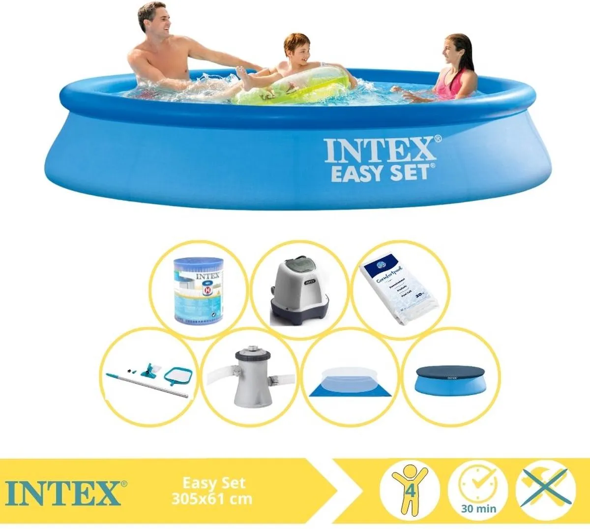 Intex Easy Set Zwembad 305x61cm