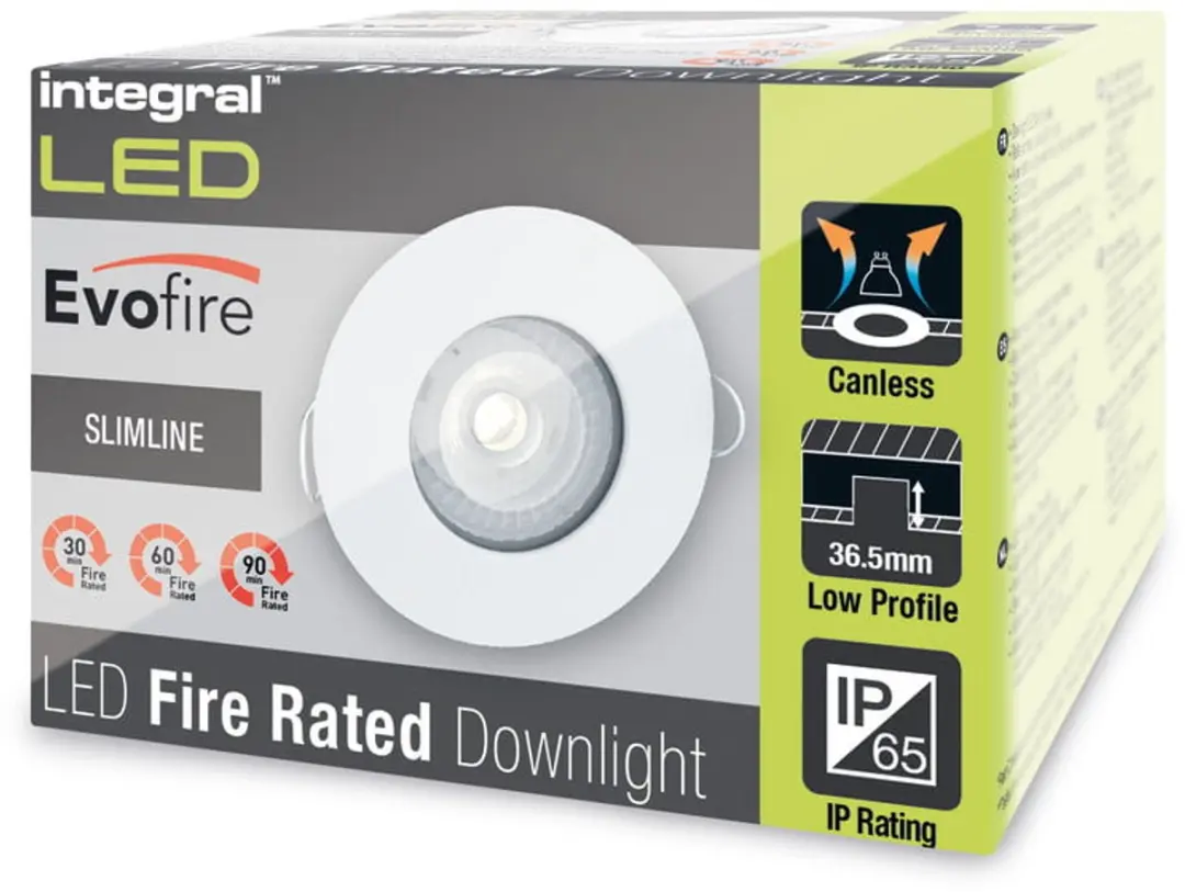 Integral OutledTL Dimbare LED Inbouwspot IP65 - Baris - Mat Wit