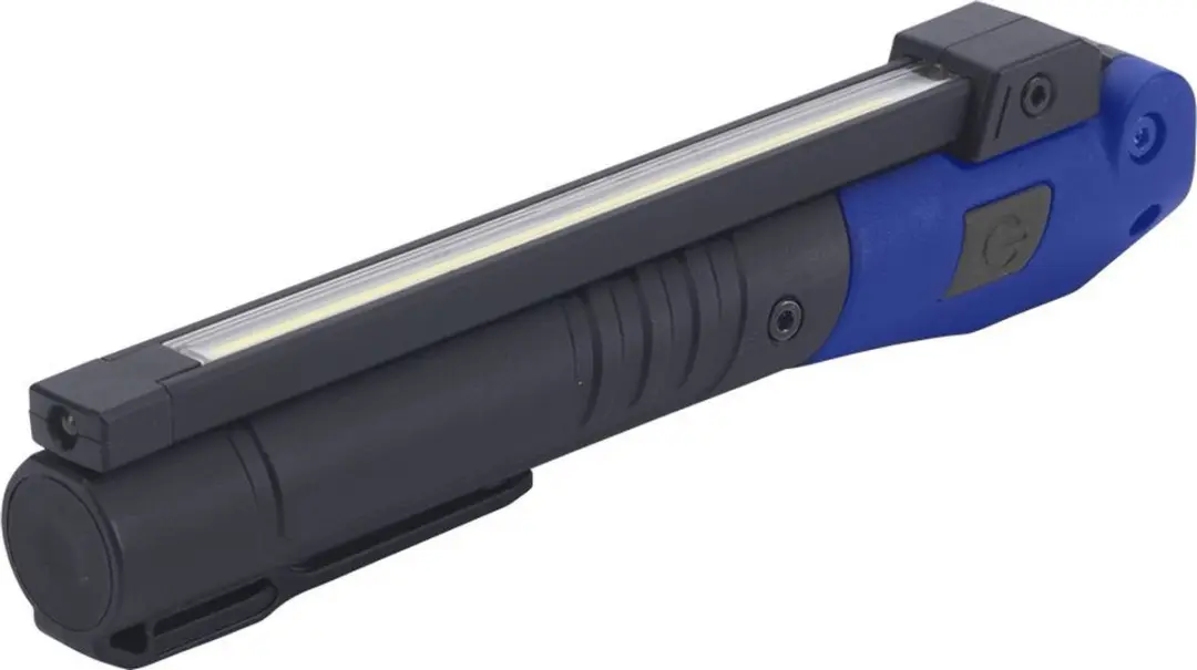 Eurolux LED Inspectielamp 4W - 6500K - USB-C - Zwart/Blauw