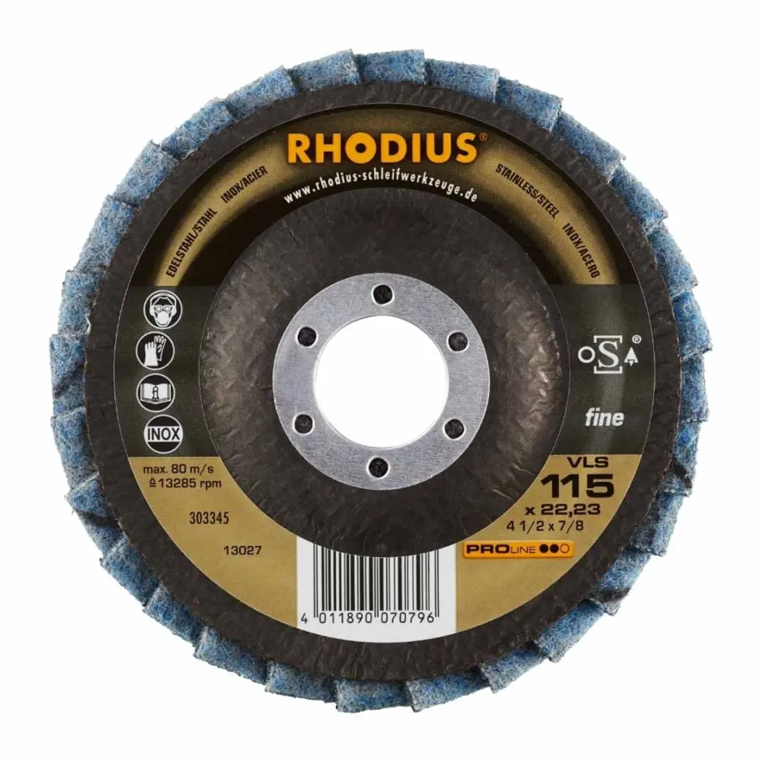 Rhodius Vlieslamellenschijf Fine Pro VLS 115x22,23mm