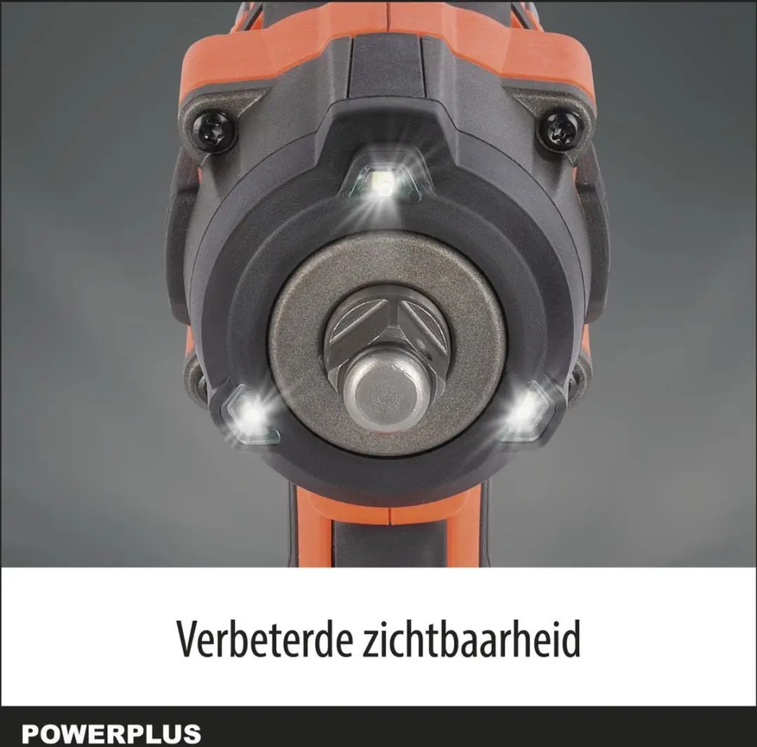Powerplus POWDP20150 Slagmoersleutel 20V - 4350 Slagen/min