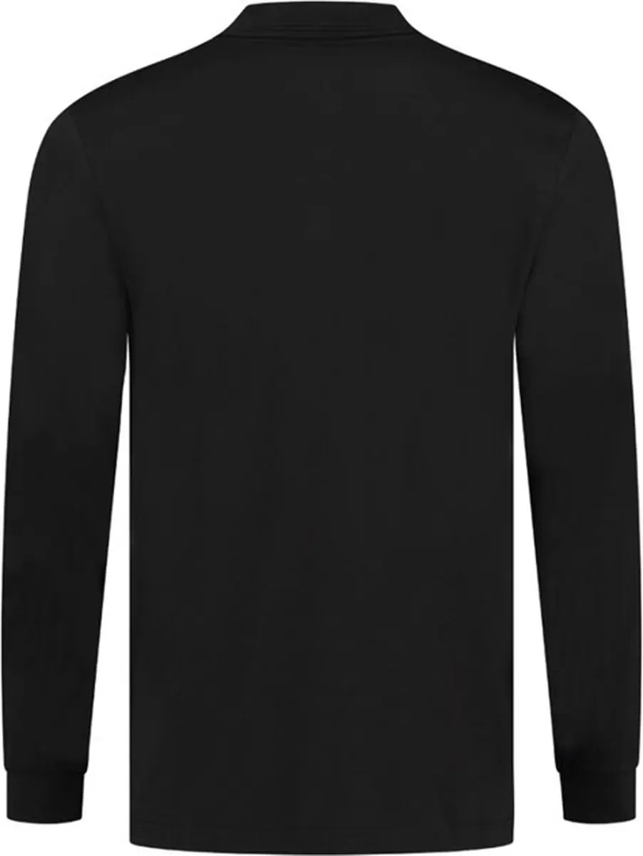 Tricorp 201019 Poloshirt Lange Mouw - Zwart - XL