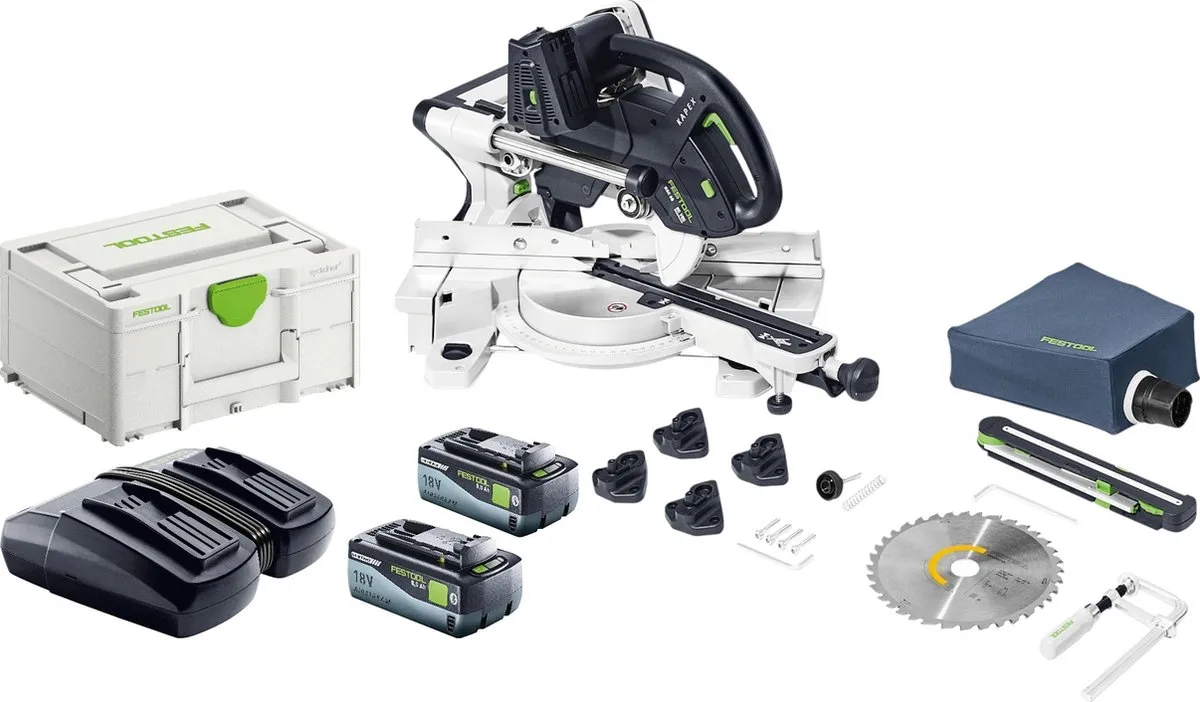 Festool KAPEX KSC 60 Basic Accu Afkortzaag 216mm