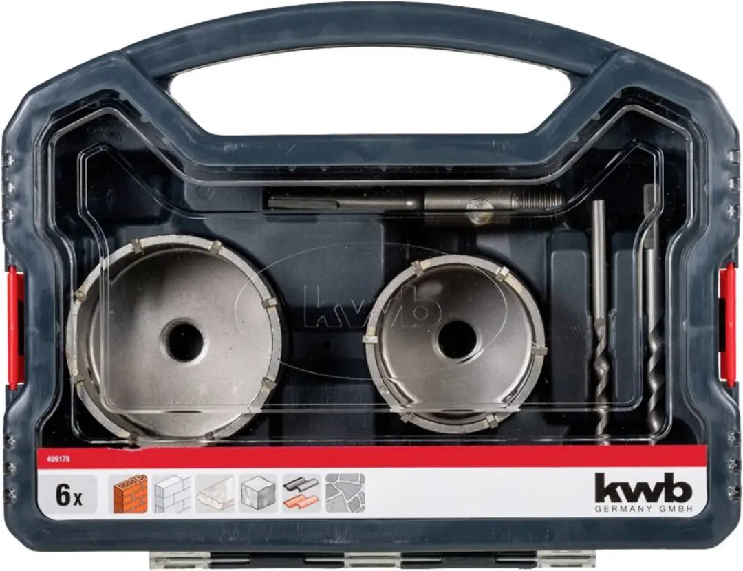 KWB Gatenzagenset 6-delig - Ø68/82mm