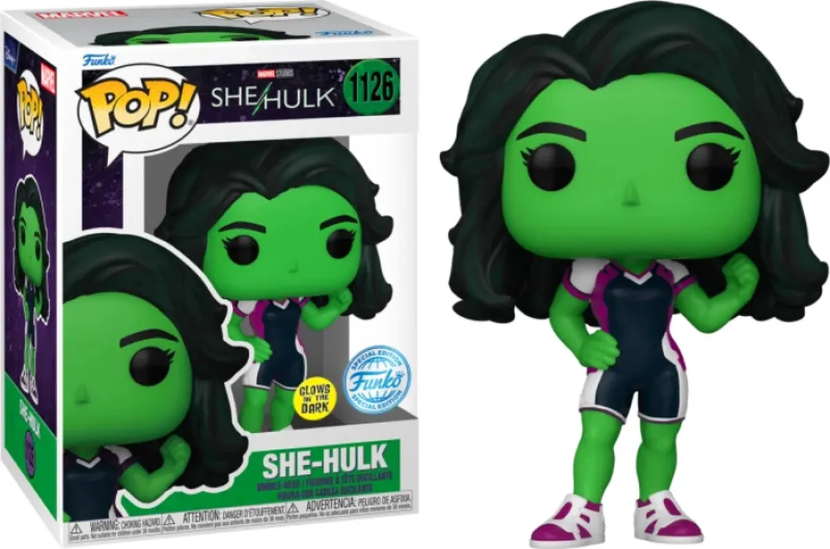 Funko Pop! Marvel She-Hulk Glow in the Dark