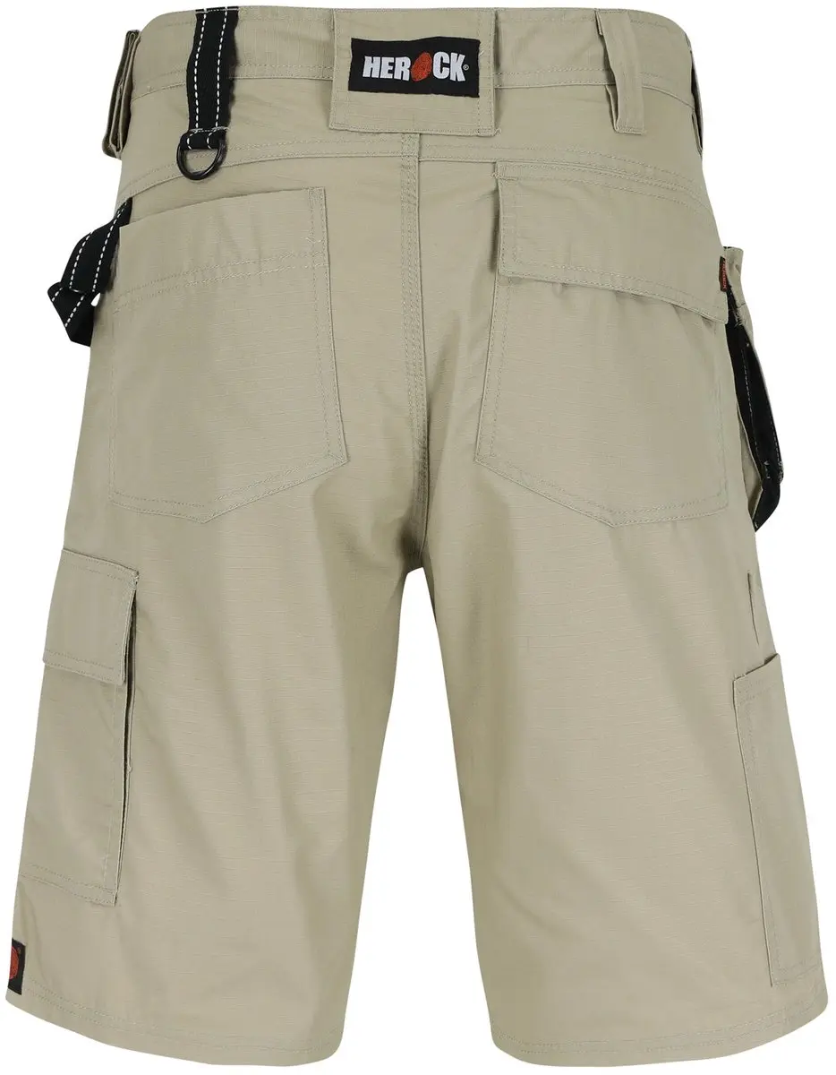 Herock Batua Korte Werkbroek 50 - Zwart