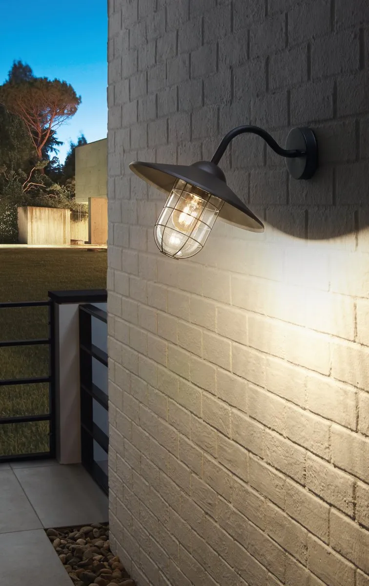 Eglo Melgoa Wandlamp E27 - 30cm - Zwart - afbeelding 6 van 6
