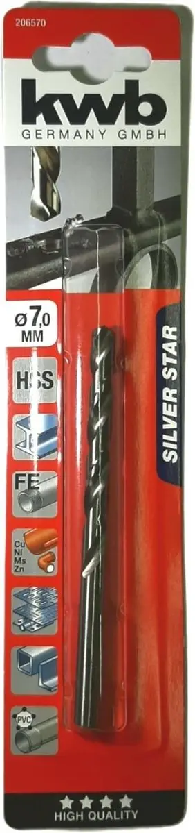 KWB Metaalboor HSS 7mm