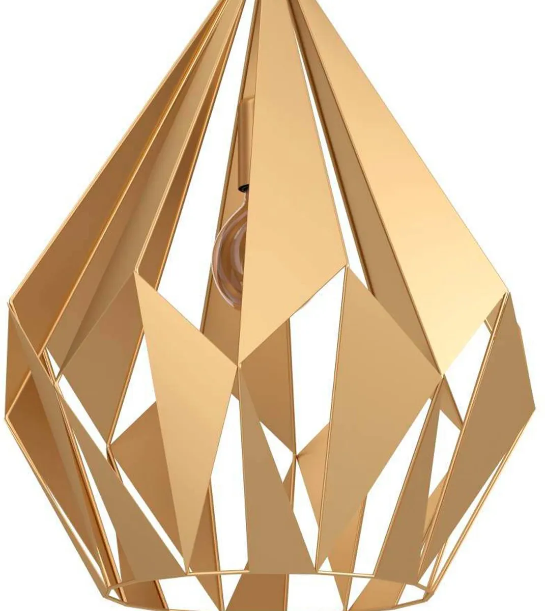 Eglo Carlton Hanglamp E27 - Ø38,5cm - Goud