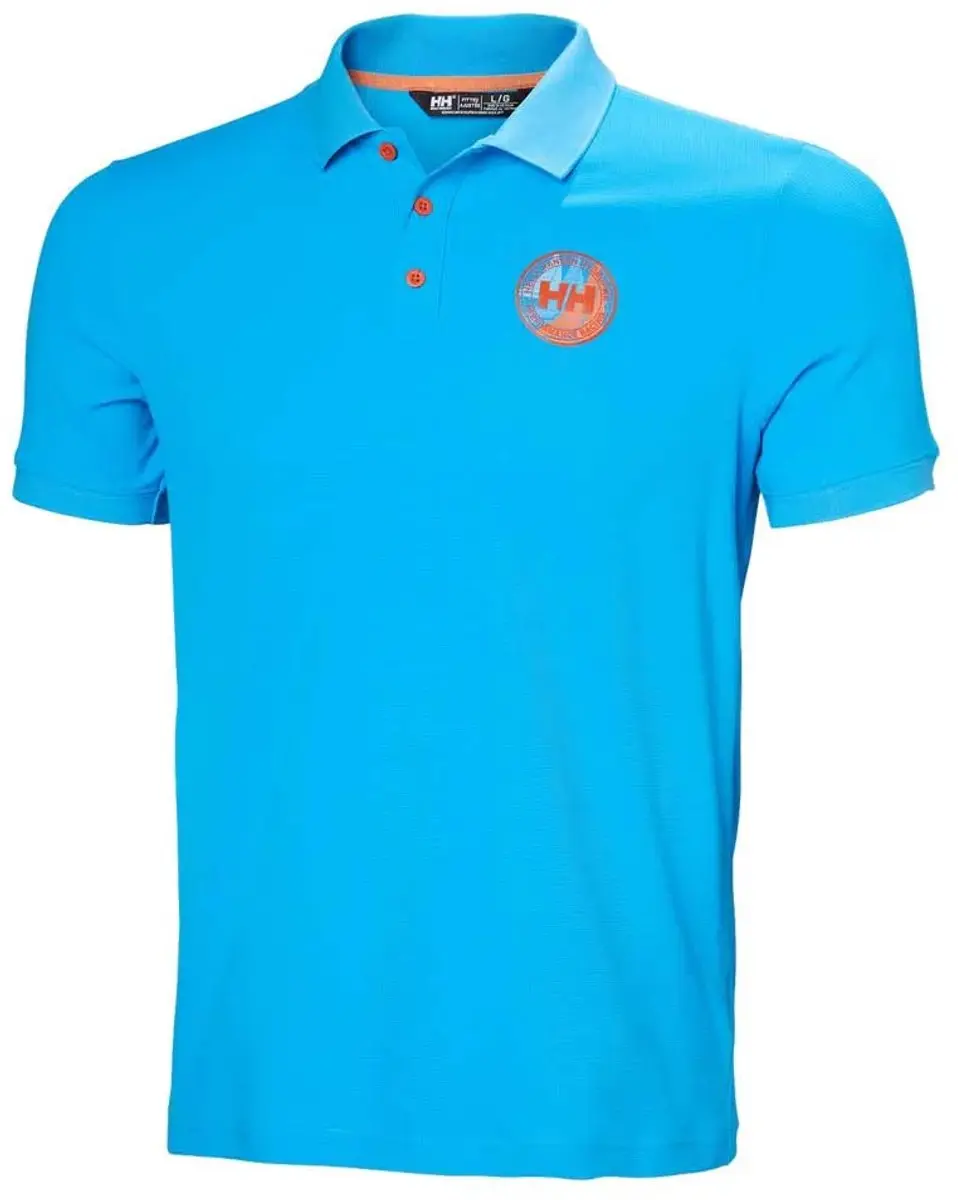 Helly Hansen Hp Race 2.0 Poloshirt - M - Cyan