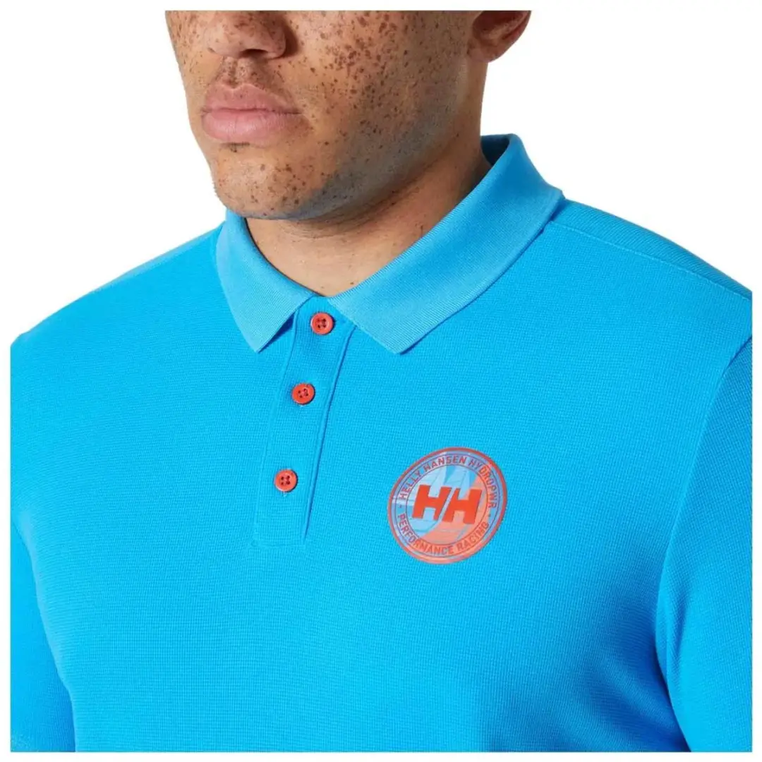 Helly Hansen Hp Race 2.0 Poloshirt - M - Cyan
