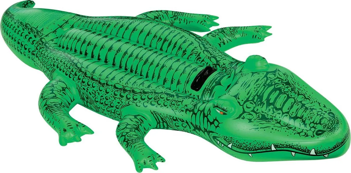Intex Krokodil Opblaasbaar Zwembadspeelgoed