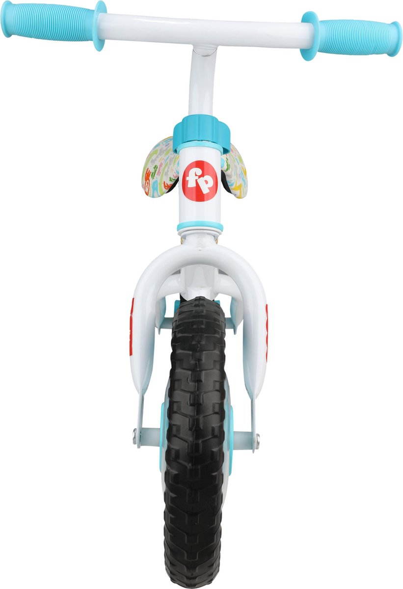 Fisher-Price Loopfiets 10 inch Frame - Verstelbaar Zadel - Wit