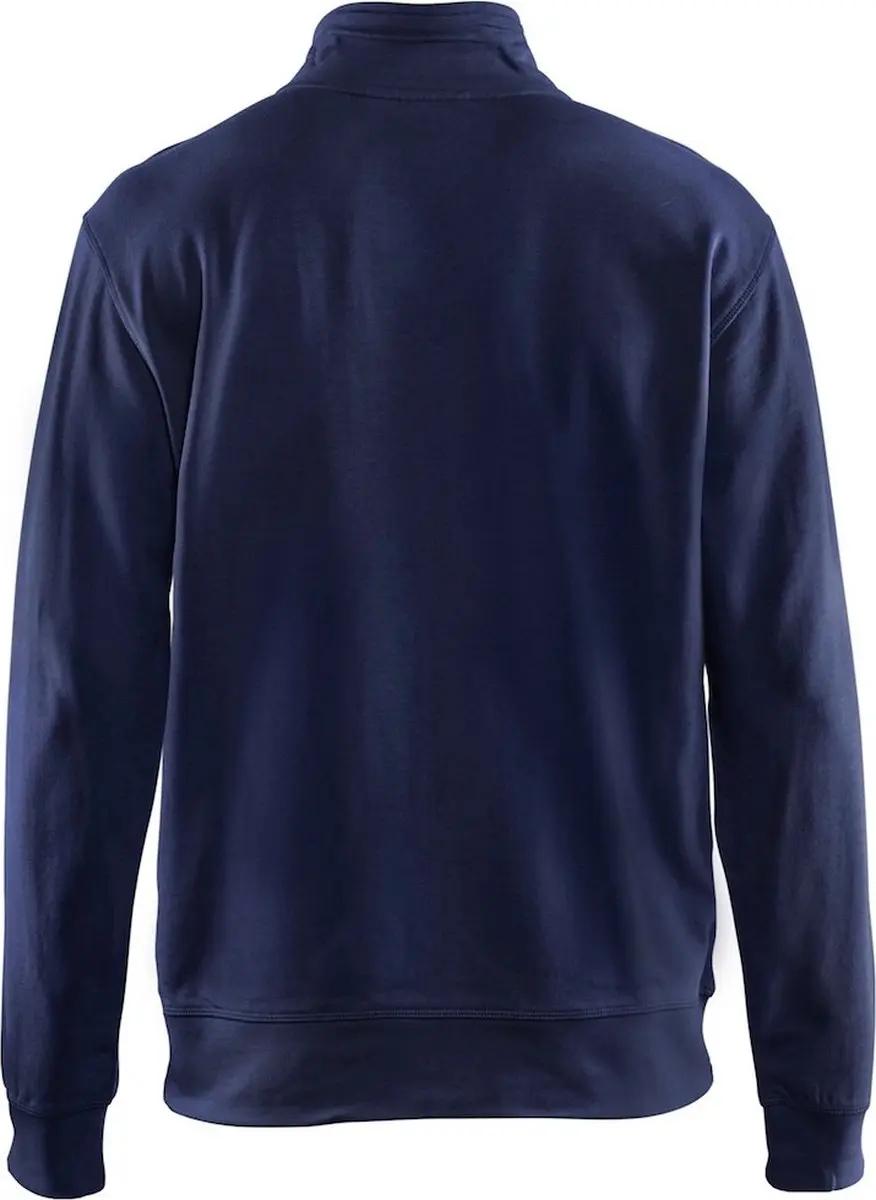Blåkläder Sweatshirt met rits 3371-1158 - Marineblauw S
