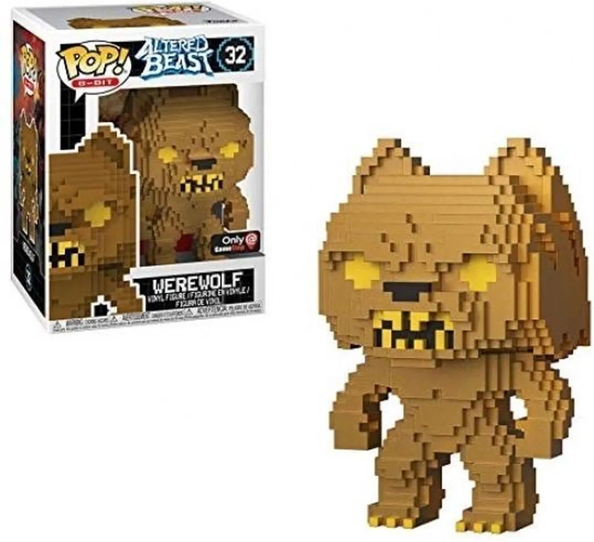 Funko Pop! 8-Bit Altered Beast Werewolf Limited Edition